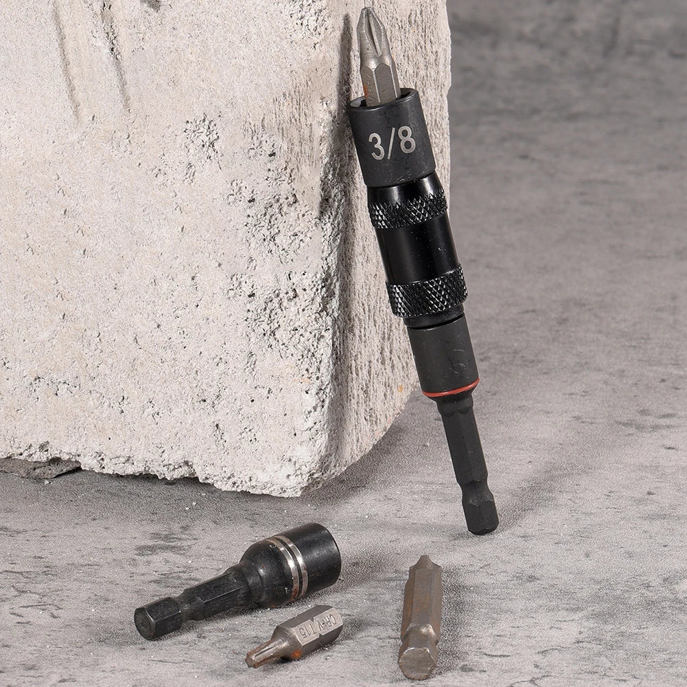 Hex Magnetic Screwdriver Extension Rod | 360° Rotation Adapter Screwdriver Extension Rod Axl