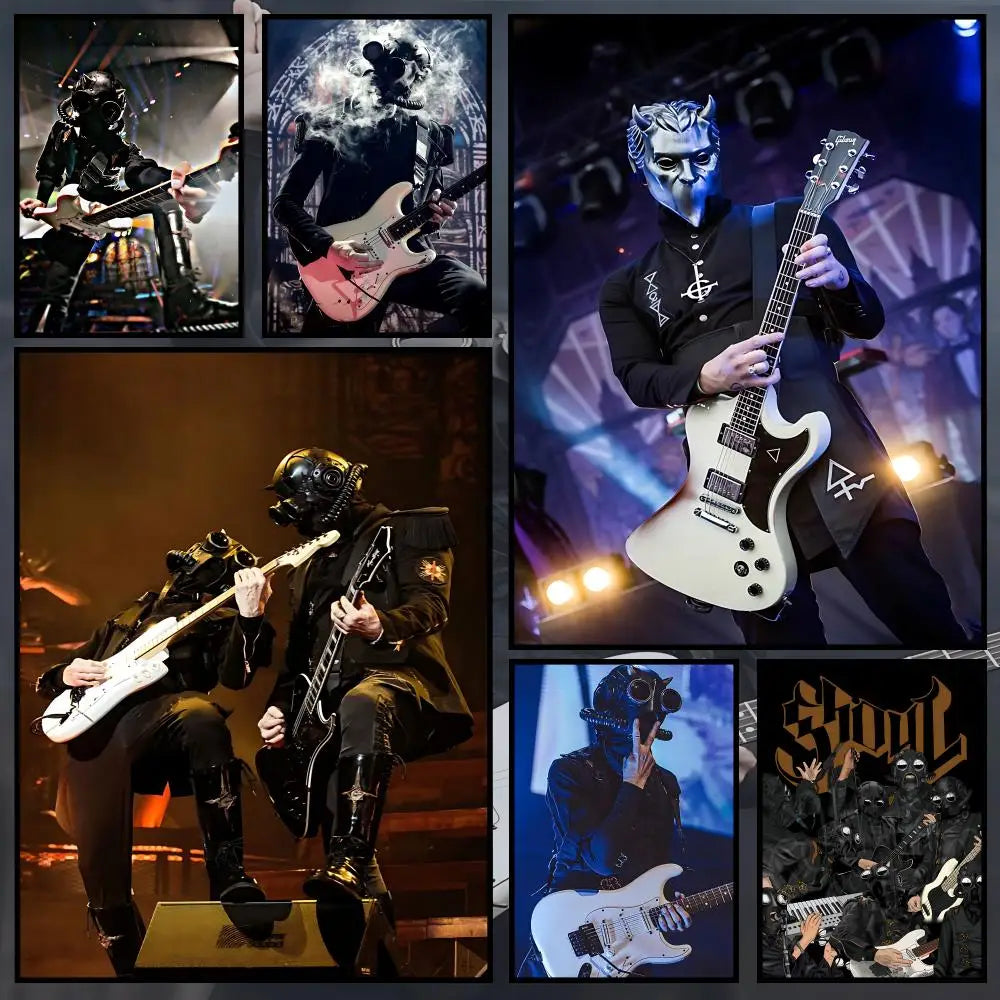 Nameless Ghouls Waterproof Self-Adhesive Wall Poster | HD Art Wall Art Poster Axl