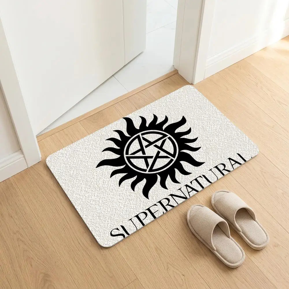 Supernatural Diatomite Bath Mat – Quick Dry & Anti-Slip Diatomite Bath Mat Axl White4 40x60cm