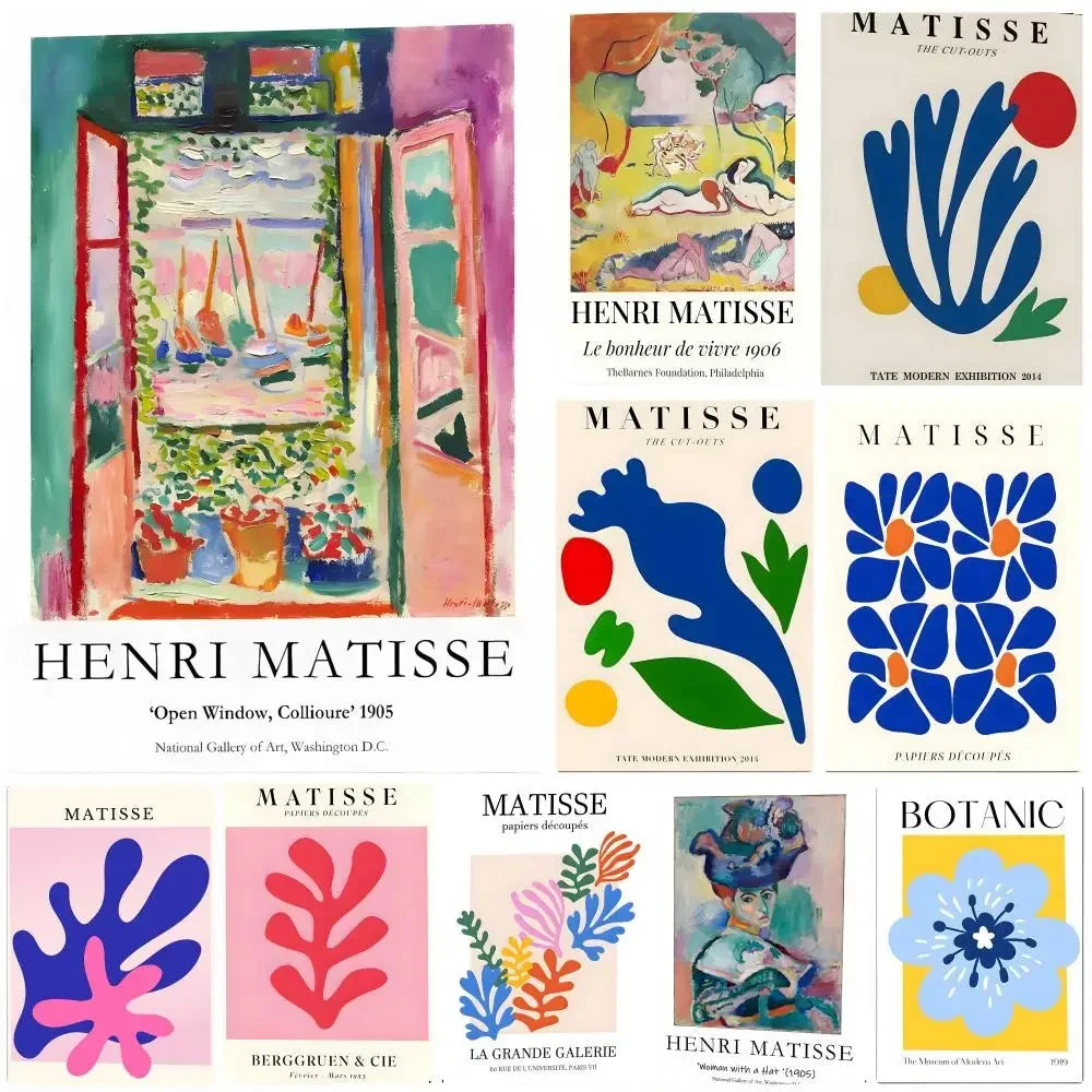 Henri Matisse Art Poster – HD Waterproof Wall Decor Print Art Wall Poster Axl