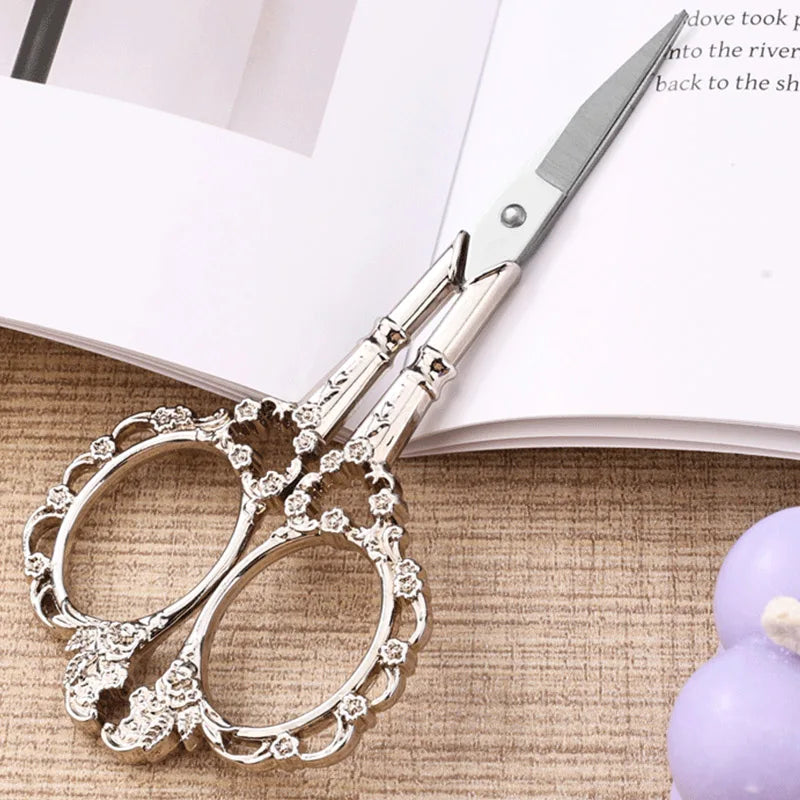 Retro Tailor Scissors – Stainless Steel Fabric Sewing Shears Tailor Scissors Axl