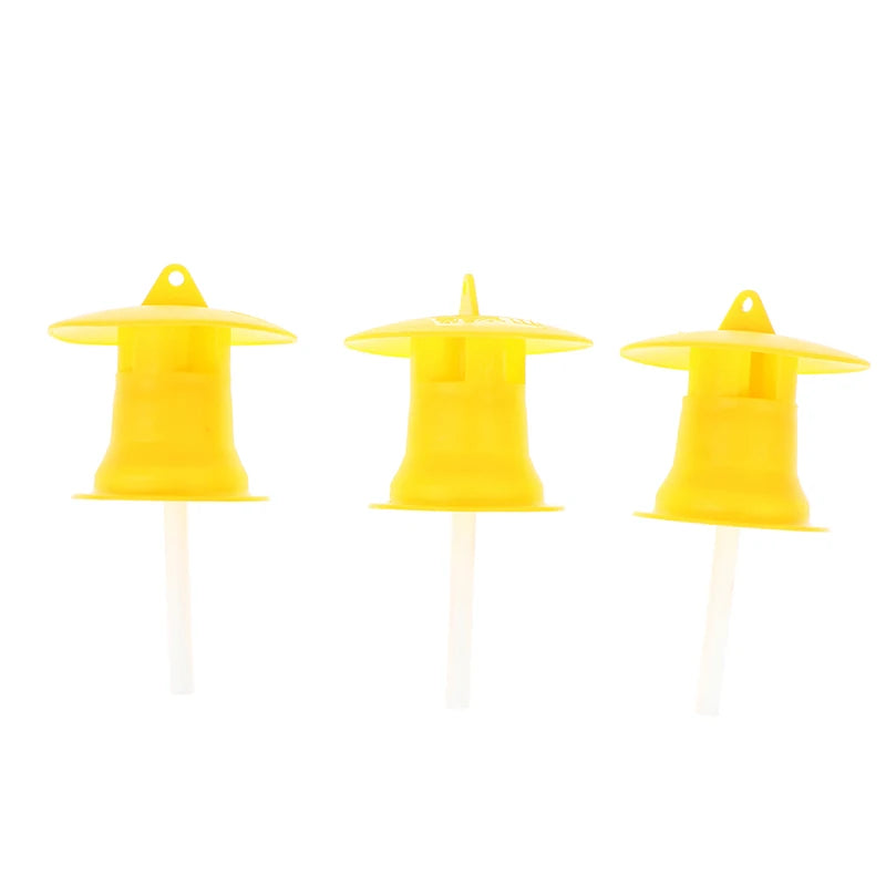 5-Pack Fruit Fly Trap Caps – Reusable Fly Catcher Pest Control Fruit Fly Trap Axl