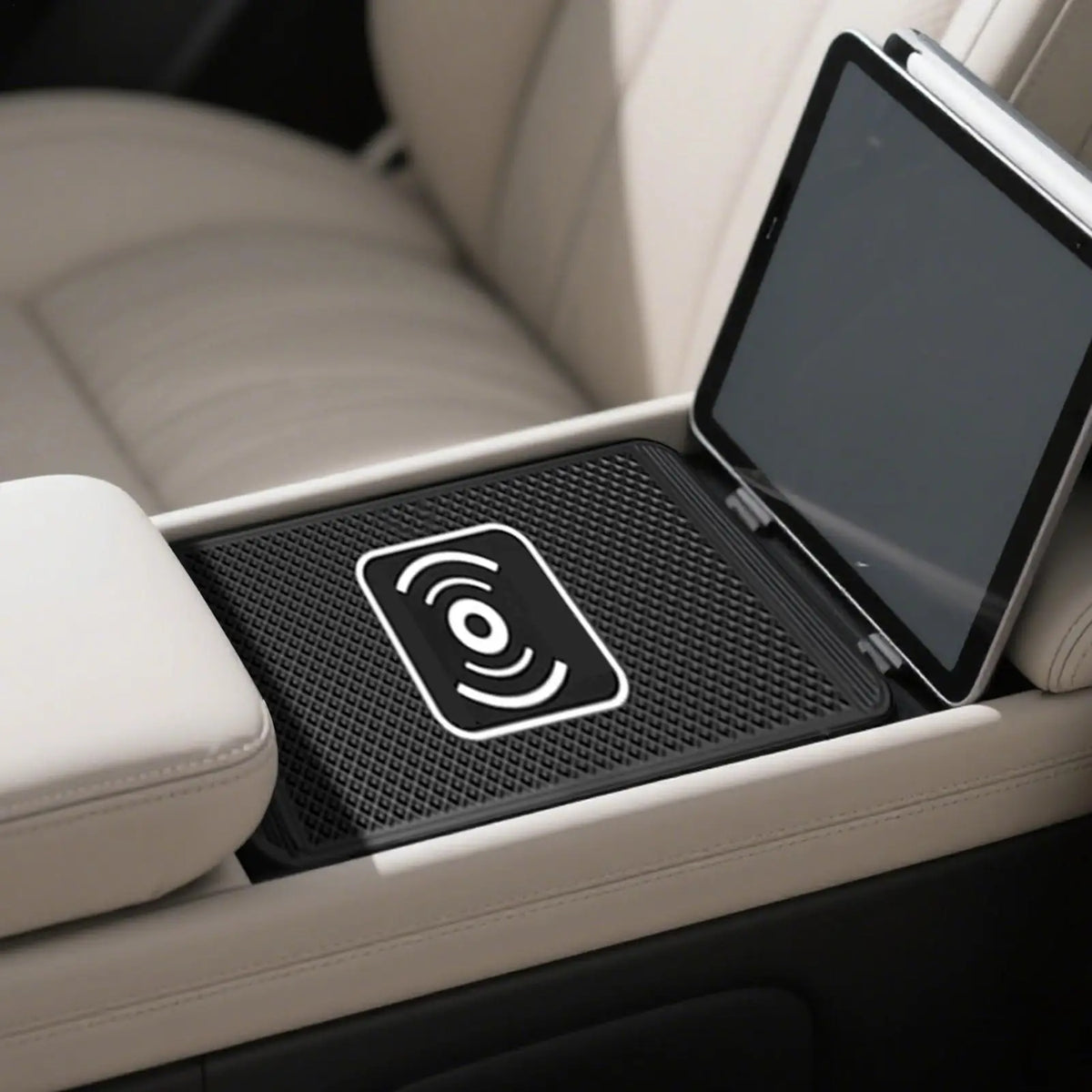 Wireless Car Charging Pad – Auto-Sensing Non-Slip Mat 20W Wireless Car Charger Axl