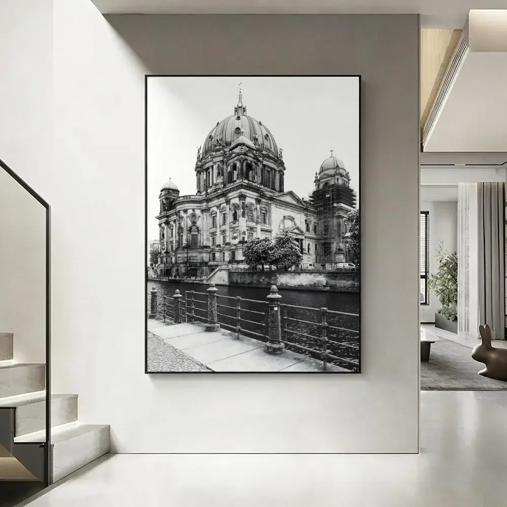 German Landmarks HD Wall Poster – Waterproof Sticky Home Decor Wall Art Poster Axl