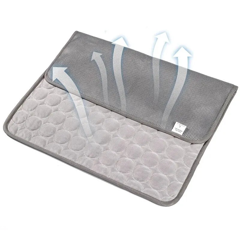 Pet Cooling Mat – Ice Silk Summer Pad for Cats & Dogs Pet Cooling Mat Axl