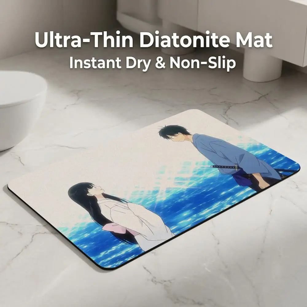 Diatomite Bath Mat – Quick Dry, Non-Slip & Absorbent Floor Mat Diatomite Bath Mat Axl