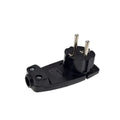 Ultra-Slim Euro Universal Plug – German & French Self-Assembly Electrical Plug Axl black-1pcs