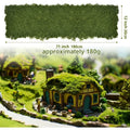 Fake Moss Table Runner – Dark Green Faux Moss Mat for Décor Faux Moss Table Runner Axl 30 180cm