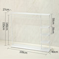 Portable Large Laundry Drying Rack – Balcony Clothes Organizer Laundry Drying Rack Axl Small-White Shelf