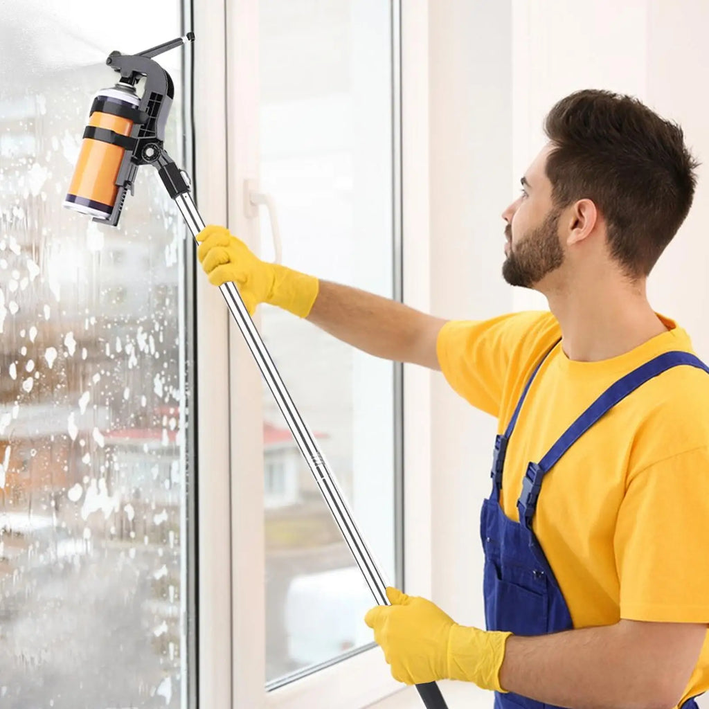 Adjustable Spray Can Extension Pole – Telescopic Angle Adaptor Spray Pole Adaptor Axl