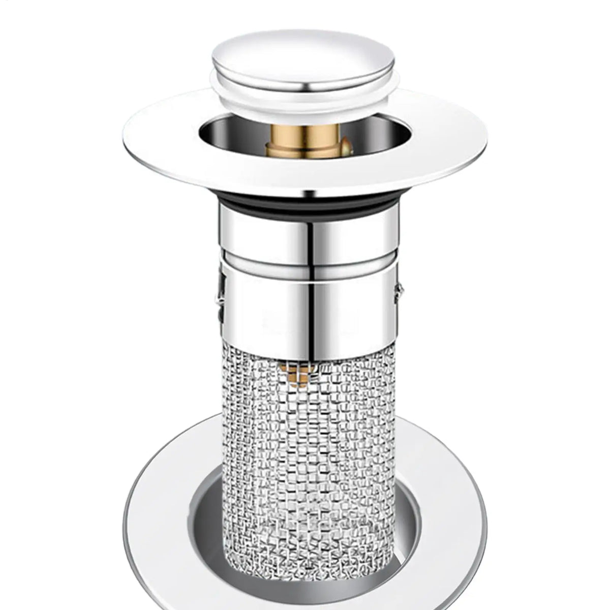 Sink Drain Strainer & Hair Catcher – Anti-Clog Filter Plug Drain Strainer Filter Axl