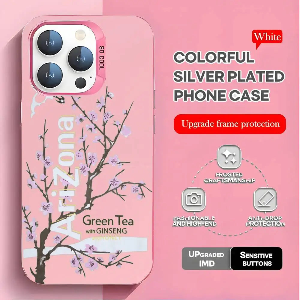 Vaporwave Arizona Iced Tea iPhone Case 11–16 Pro Max iPhone Phone Case Axl