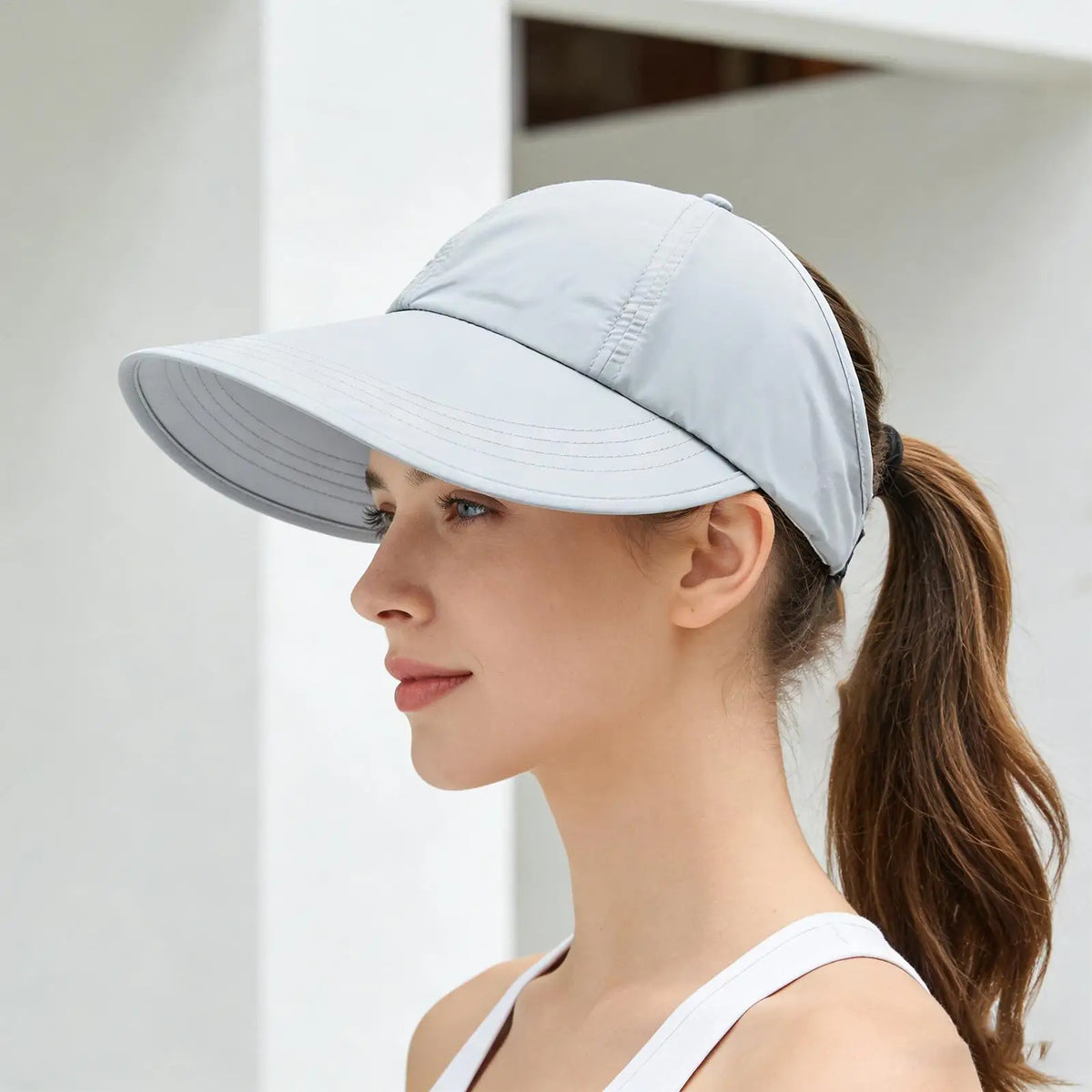 Wide Brim UV Protection Sun Hat – Breathable & Adjustable Wide Brim Sun Hat Axl