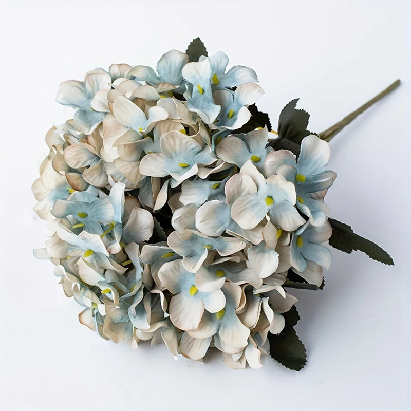 Silk Hydrangea Artificial Flowers – Wedding & Home Décor Artificial Flowers Axl color 2 1pc