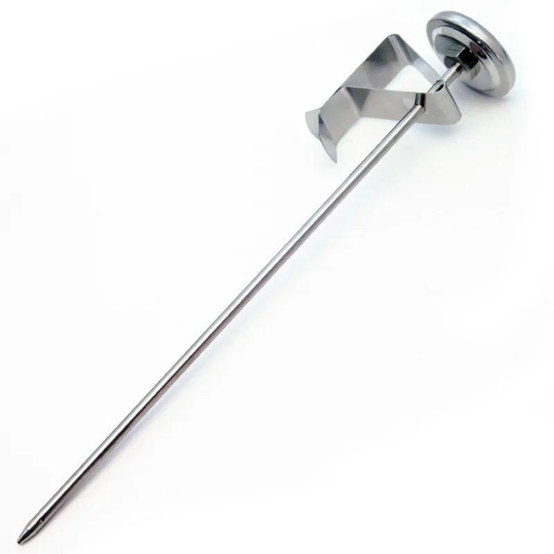 Milk Frothing Thermometer – Stainless Steel Dial 0–220°F Kitchen Thermometer Axl