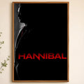 Hannibal TV Show Poster – Waterproof PVC Peel-and-Stick Wall Art Wall Art Poster Axl White21 15X20cmNoframe