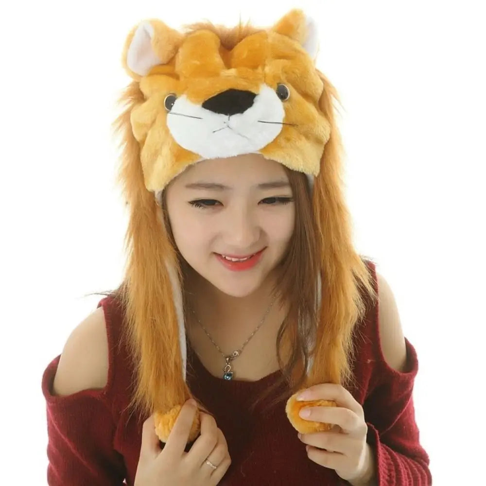 Animal Earflap Beanie Hat – Knit Cartoon Winter Hat Adults Earflap Beanie Hat Axl 8