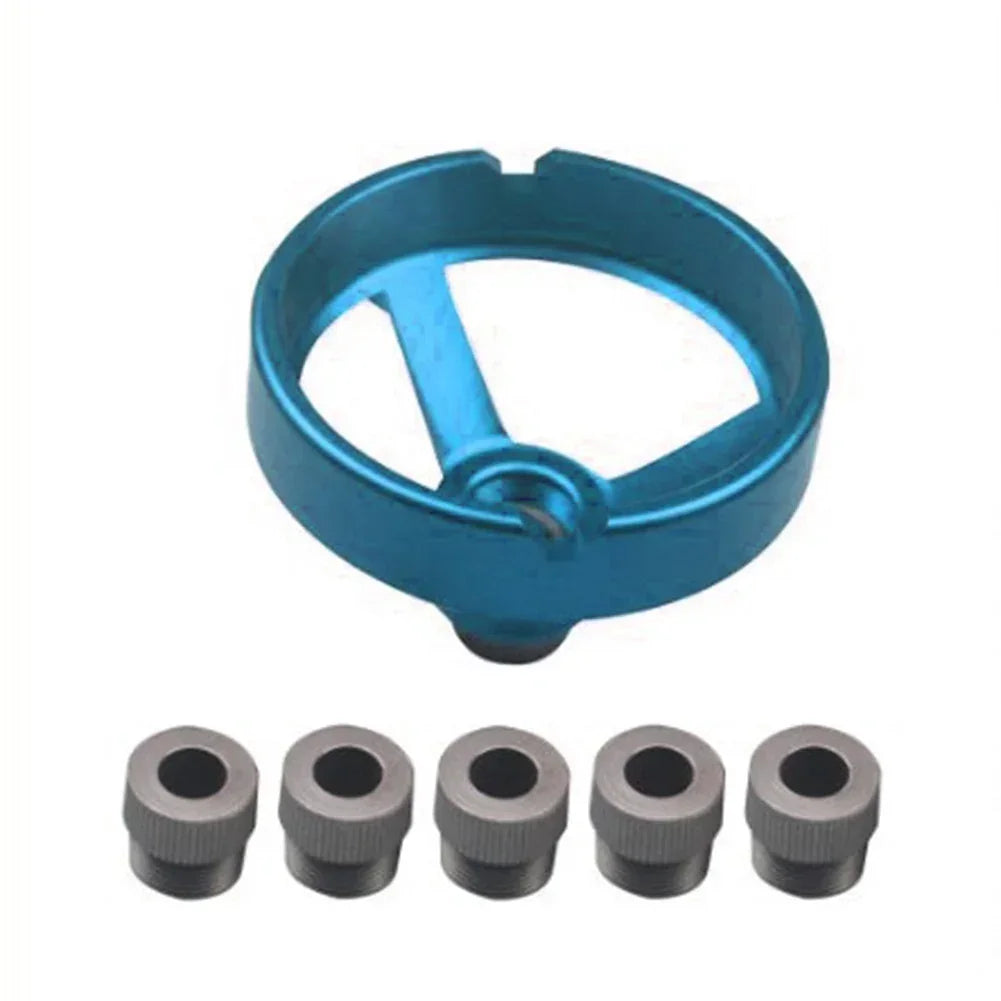 90° Aluminum Drill Guide Jig | 5–10mm Centering Hole Puncher Drill Guide Jig Axl