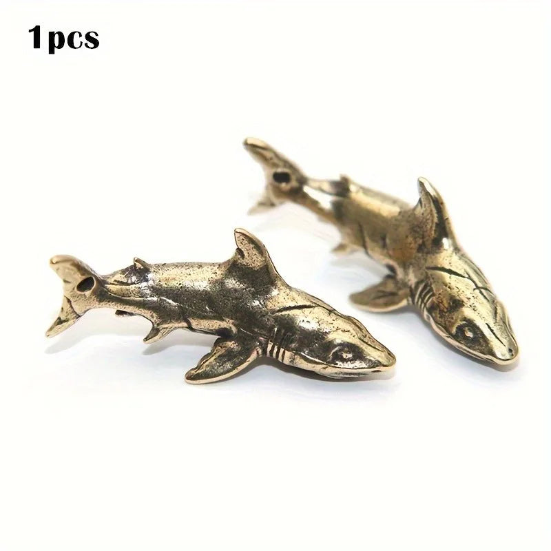Brass Wild Boar Copper Pig Statue – Desk & Home Decor Gift Animal Figurine Axl C
