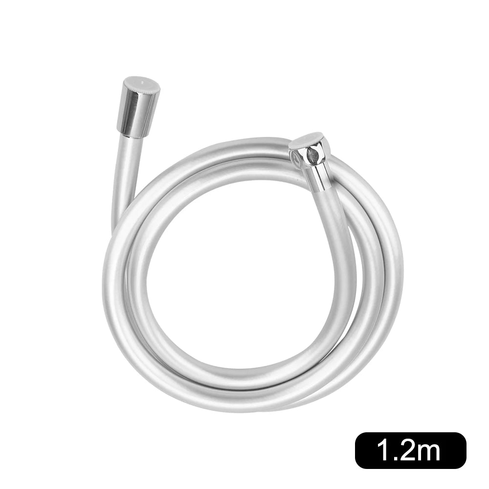 Flexible PVC Shower Hose – Anti-Tangle, 1.2m 1.5m 2m Universal Shower Hose Axl
