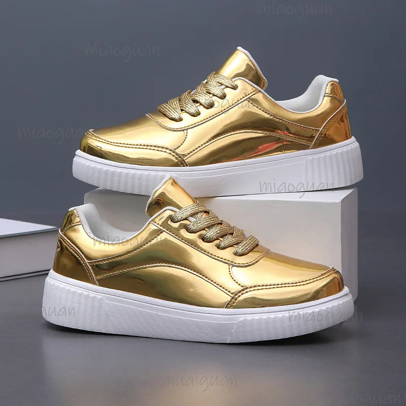 Women's Low Top Lace-Up Sneakers – Breathable Casual Sport Shoes Women's Sneakers Axl