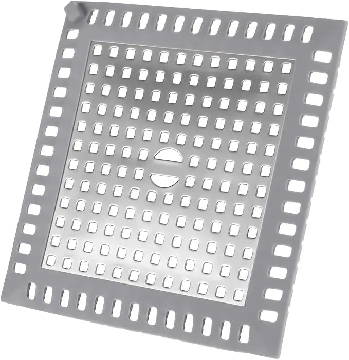 304 Stainless Steel Round Floor Drain Cover & Hair Catcher Floor Drain Cover Axl Silvery 1