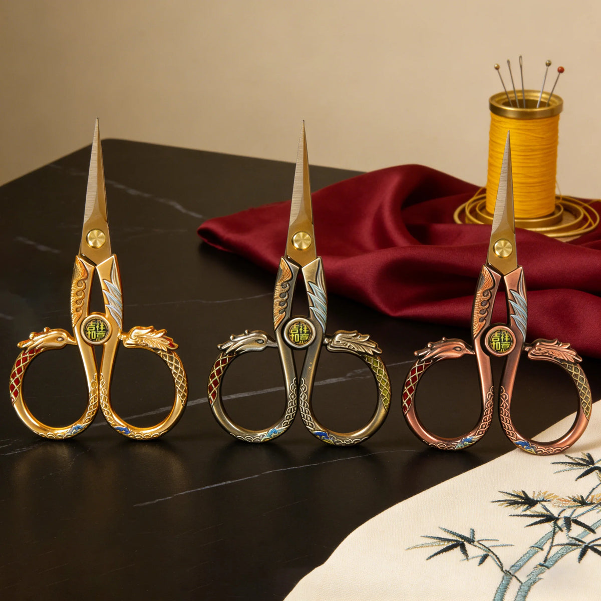 Vintage Embroidery Scissors – Stainless Steel Thread Cutter Embroidery Scissors Axl