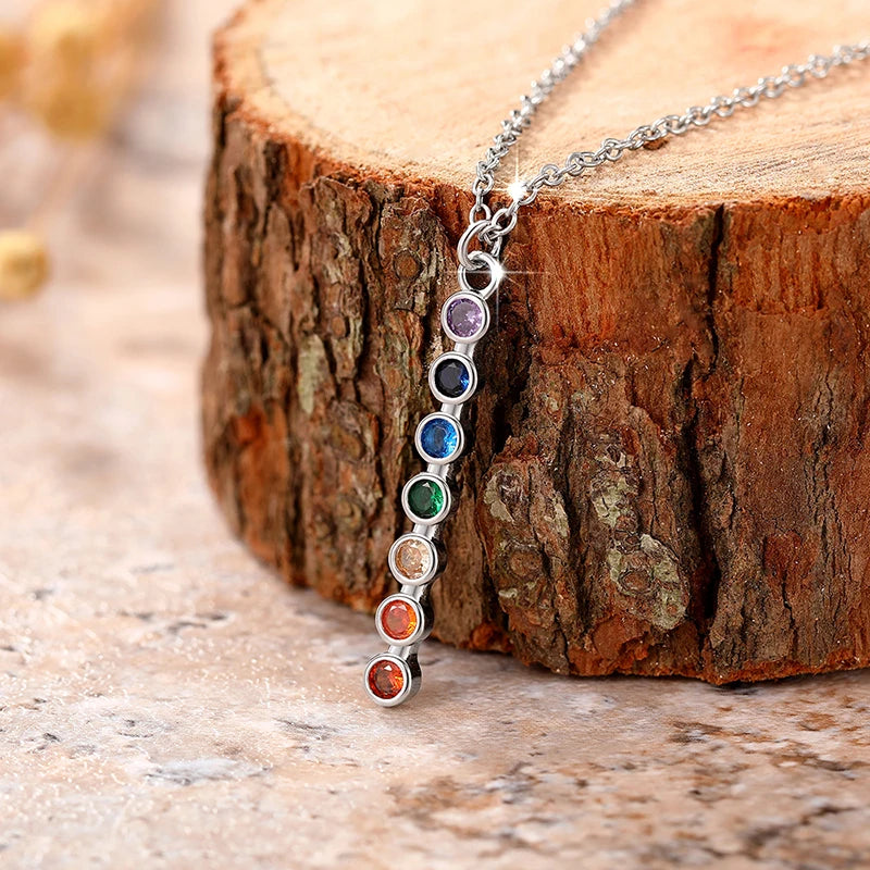 Huitan Cubic Zirconia Pendant Necklace – Women's Statement Jewelry Pendant Necklace Axl