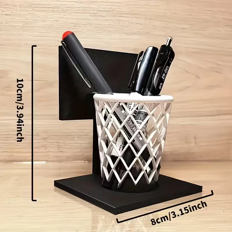 Basketball Hoop Pen Holder Desktop Organizer | Fun Desk Decor Desktop Pen Holder Axl
