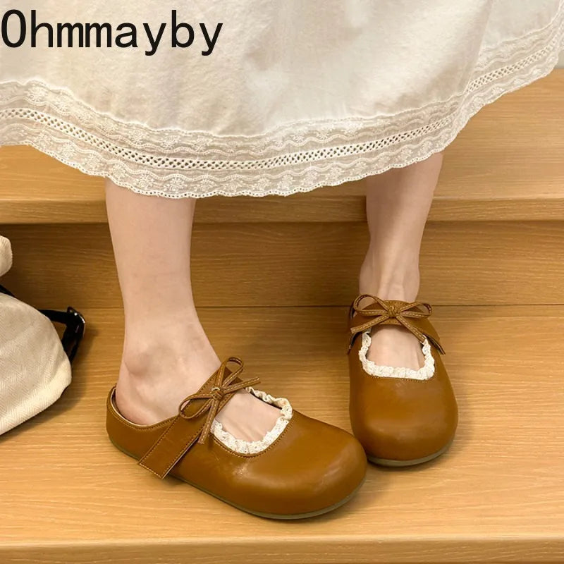 Chunky Heel Women's Mules – Closed Toe Slip-On Slide Sandals Women's Mule Slides Axl