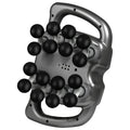 16-Head Fascia Massage Gun – 9 Modes, 99 Levels, USB Charge Fascia Massage Gun Axl 16head gray