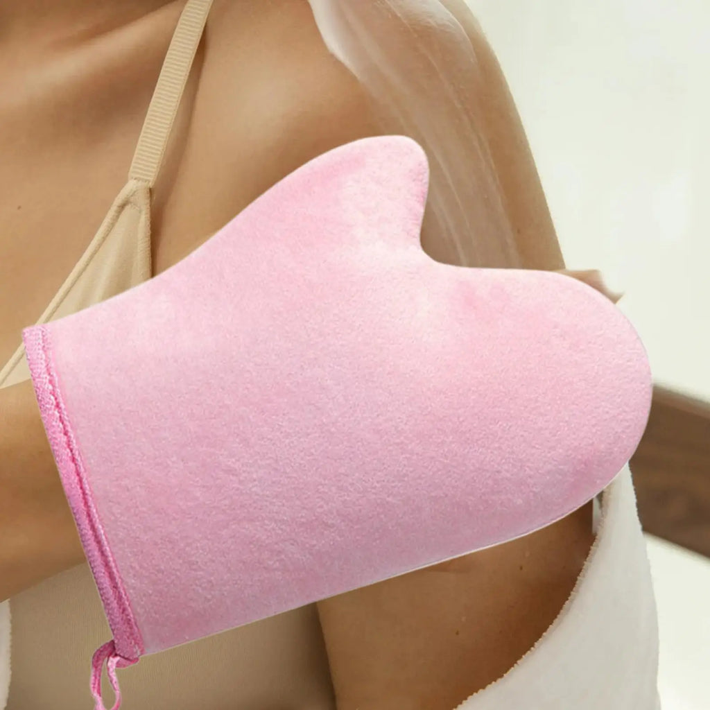 Double-Sided Self-Tanning Mitt Applicator Glove with Thumb Self-Tanning Mitt Axl