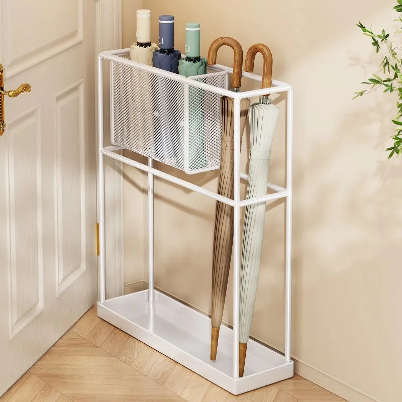 Modern Metal Umbrella Stand – Entryway & Balcony Storage Rack Umbrella Stand Axl