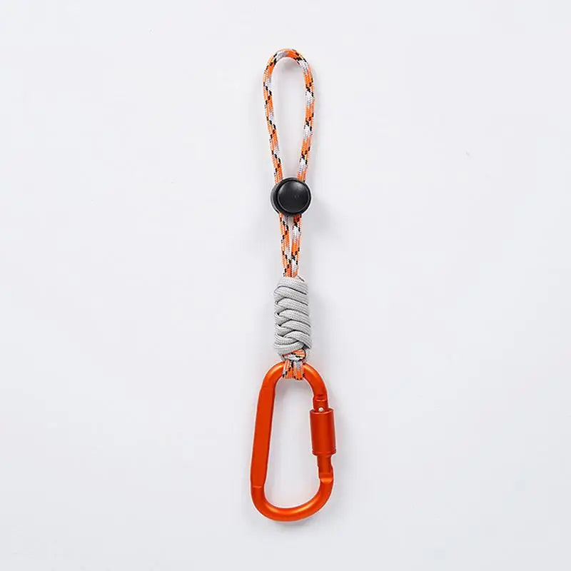 Paracord Water Bottle Carabiner Hook – Hiking & Cycling Clip Carabiner Bottle Clip Axl A14