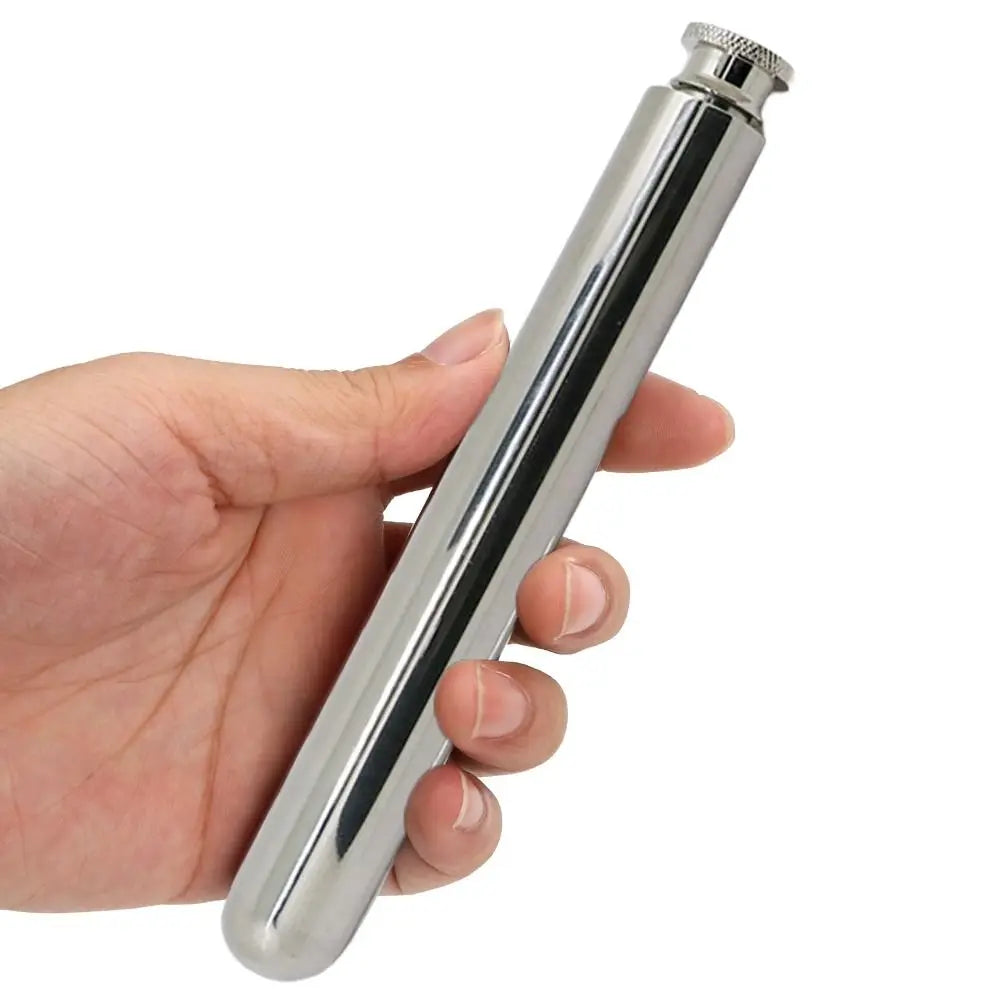 Stainless Steel Tubular Hip Flask 55ml 60ml – Mini Wine Pot Hip Flask Axl