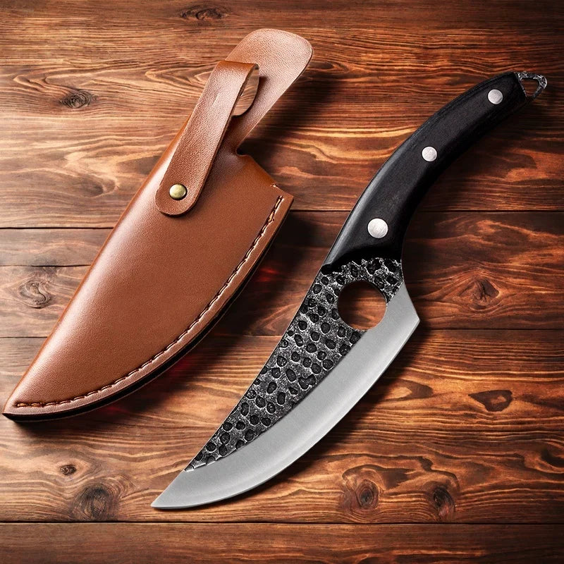 6-Inch Full Tang Boning Knife – High Carbon Steel + Cover Boning Knife Axl