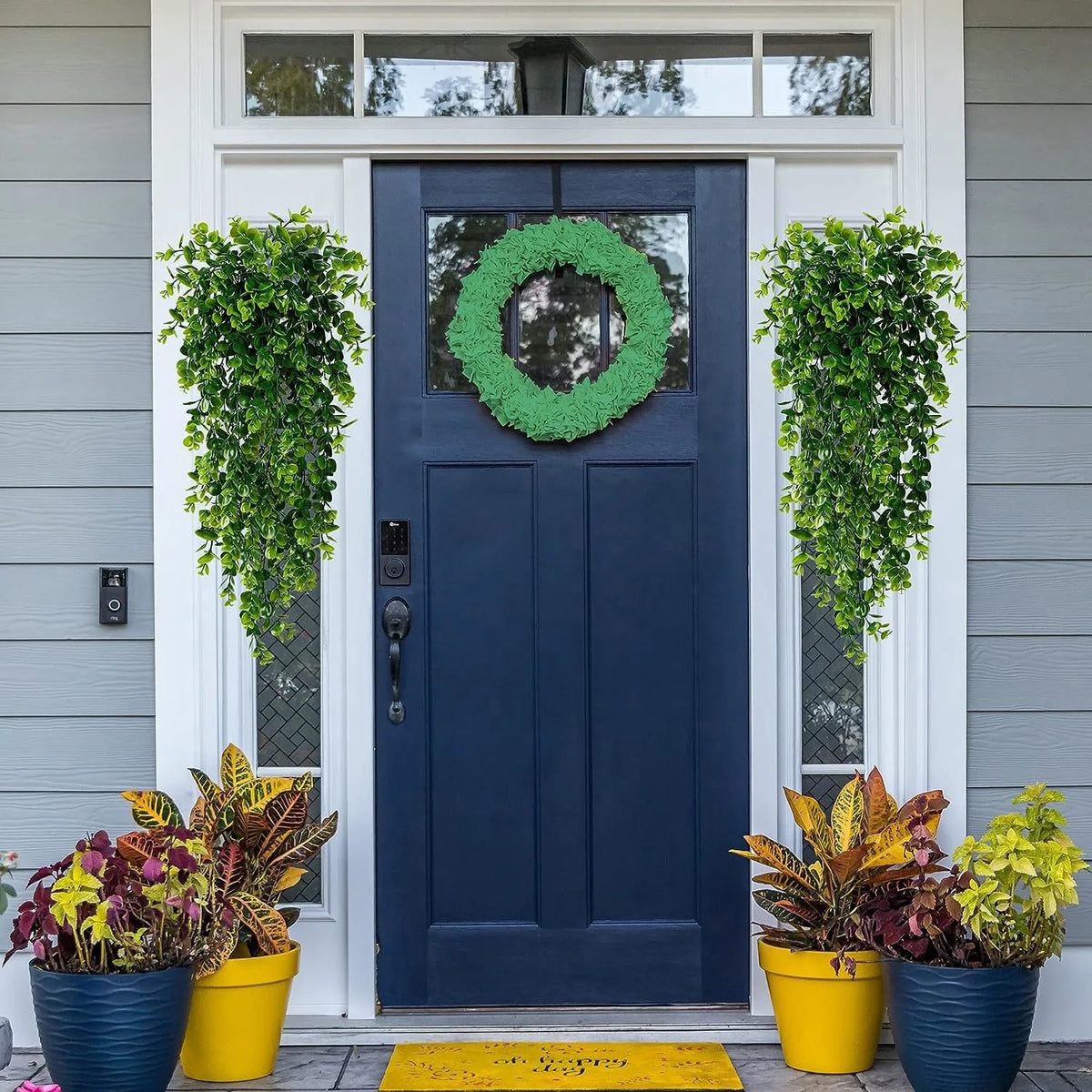 Artificial Fern Vine 5-Head | Wedding Wall & Archway Decor Artificial Vine Decor Axl