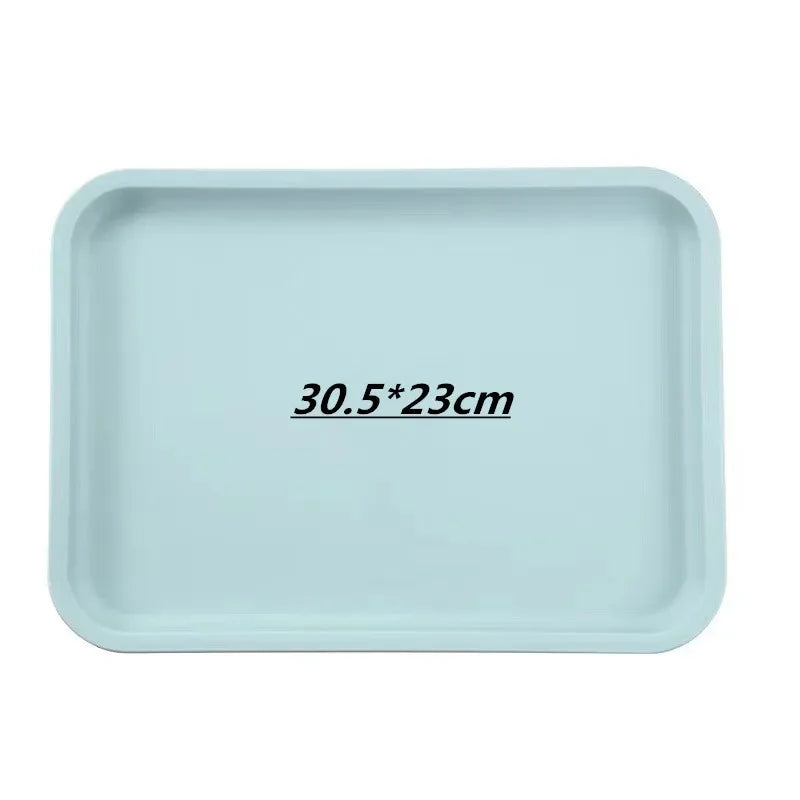 Nordic Rectangular Acrylic Serving Tray – Kitchen & Home Organizer Serving Tray Axl style 12