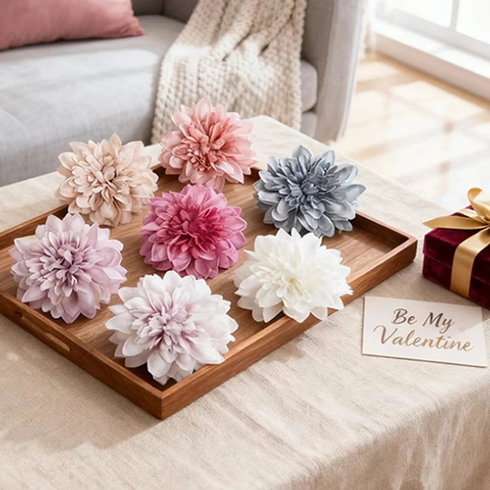 Artificial Silk Rose Heads 15/30 PCS – Wedding & Home Decor Artificial Silk Flowers Axl