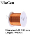 Enameled Copper Magnet Wire 0.1–1.2mm | Coil Winding Wire Enameled Copper Wire Axl 0.7mm 10m