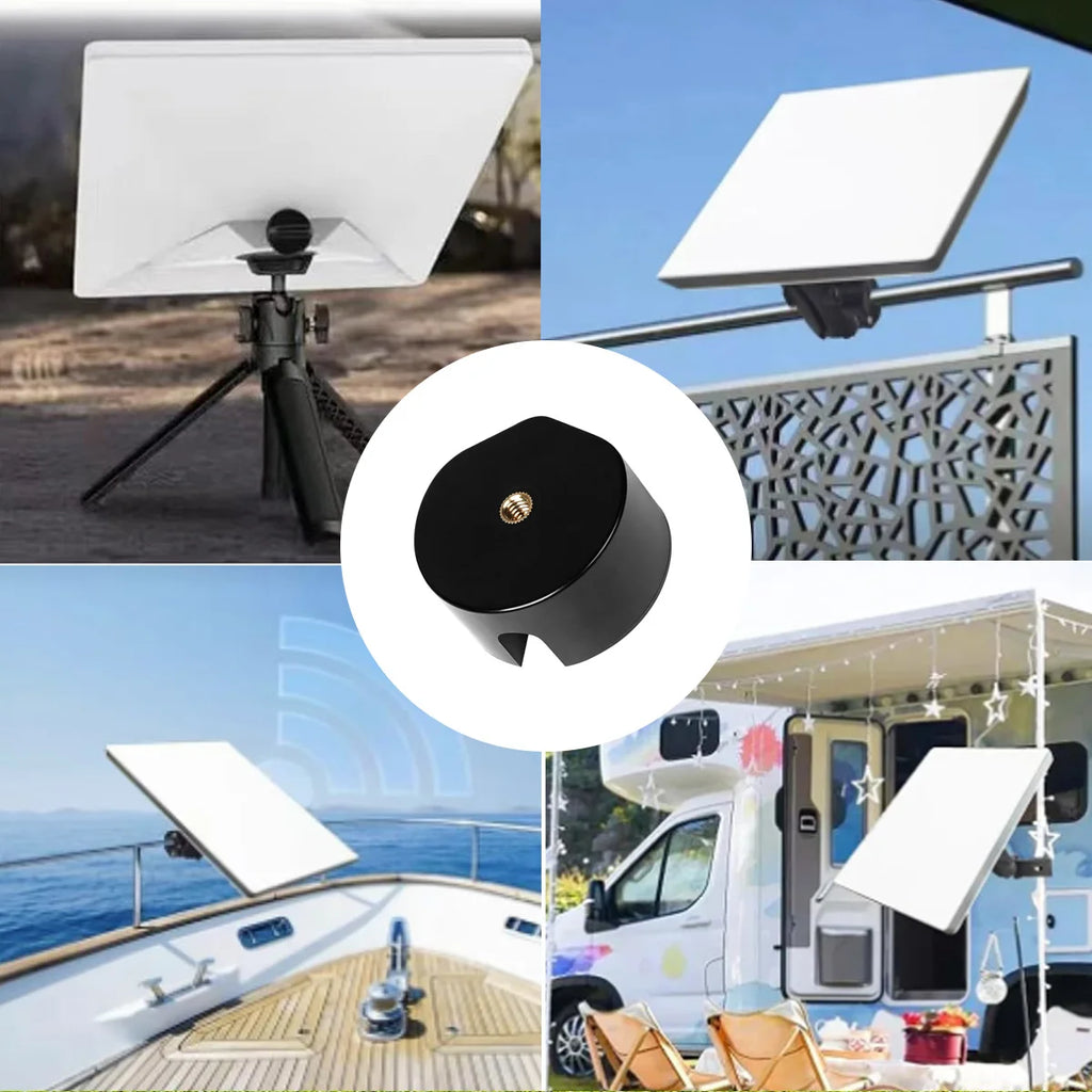 Starlink Mini Mount Kit – Tripod & Pipe Adapter for Gen 3 RV Satellite Dish Mount Axl