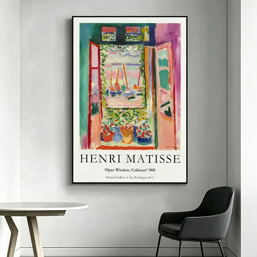 Henri Matisse Art Poster – HD Waterproof Wall Decor Print Art Wall Poster Axl