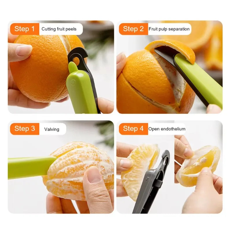 Stainless Steel Fruit Peeler – Orange, Lemon & Grapefruit Fruit Peeler Axl