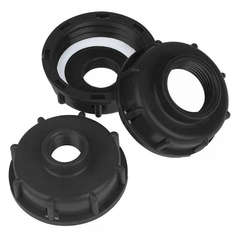 S60X6 IBC Tank Adapter 1/2" 3/4" 1" Coarse Thread Connector IBC Tank Fitting Axl