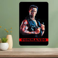 Commando Classic Movie Metal Poster Sign | Retro Wall Decor Metal Wall Sign Axl aluminum sign aluminum 20x30cm