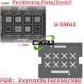BGA Reballing Stencil for Samsung Exynos CPU & RAM Chips BGA Reballing Stencil Axl U-SMU2 Combination China Mainland