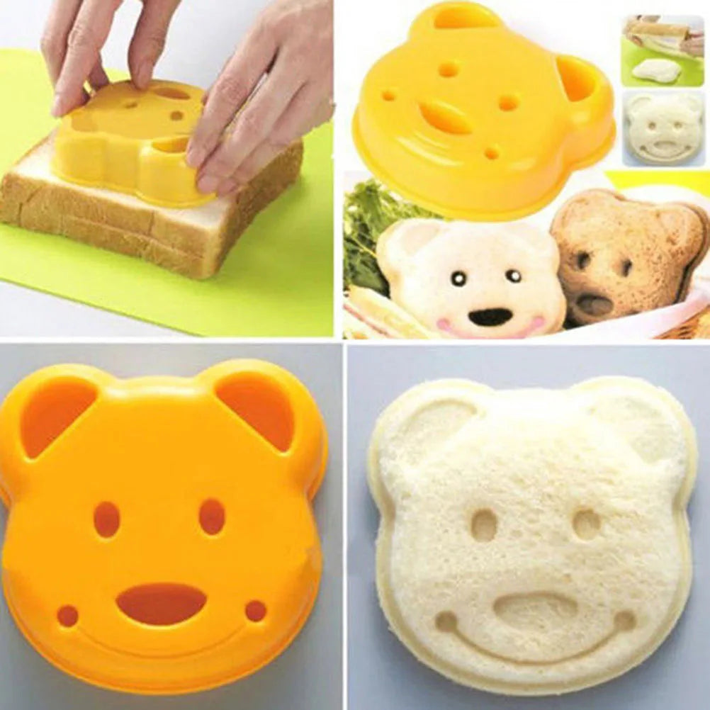 Animal Sandwich Mold Cutter – Bear, Dog & Dinosaur Shapes Sandwich Mold Cutter Axl