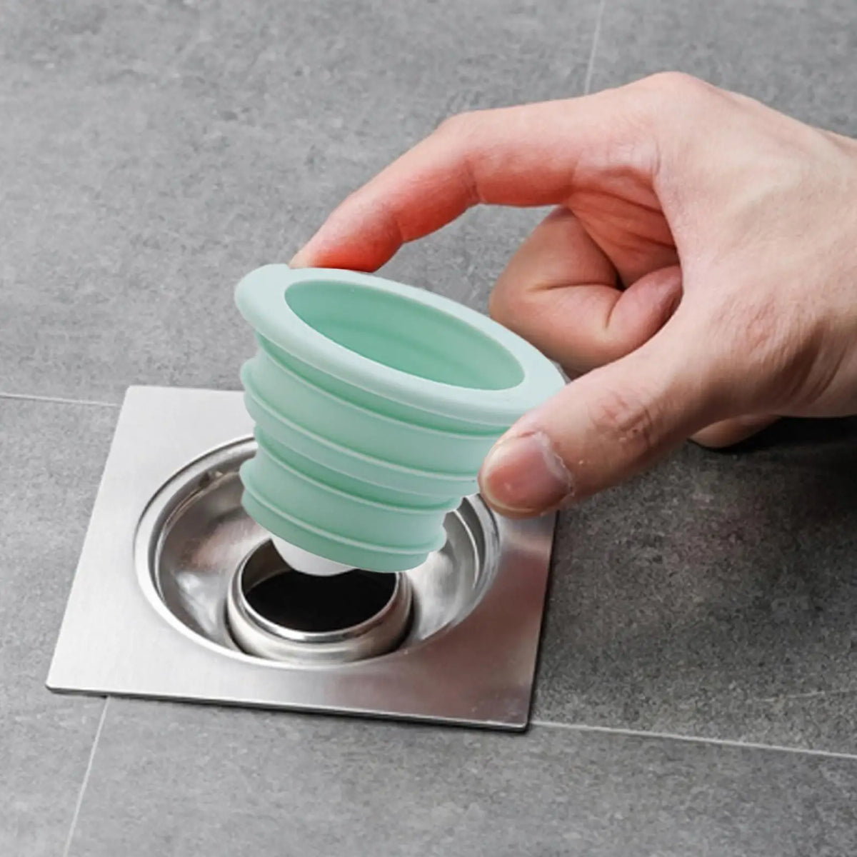 Silicone Drain Pipe Seal Ring – Odor-Blocking Floor Drain Cover Drain Pipe Seal Axl