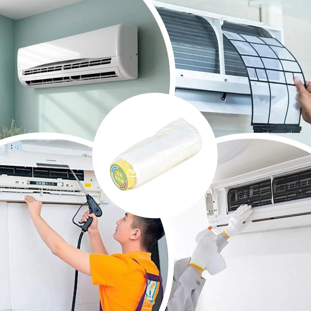 Portable AC Exhaust Hose – Flexible Cuttable Ventilation Duct AC Ventilation Duct Axl