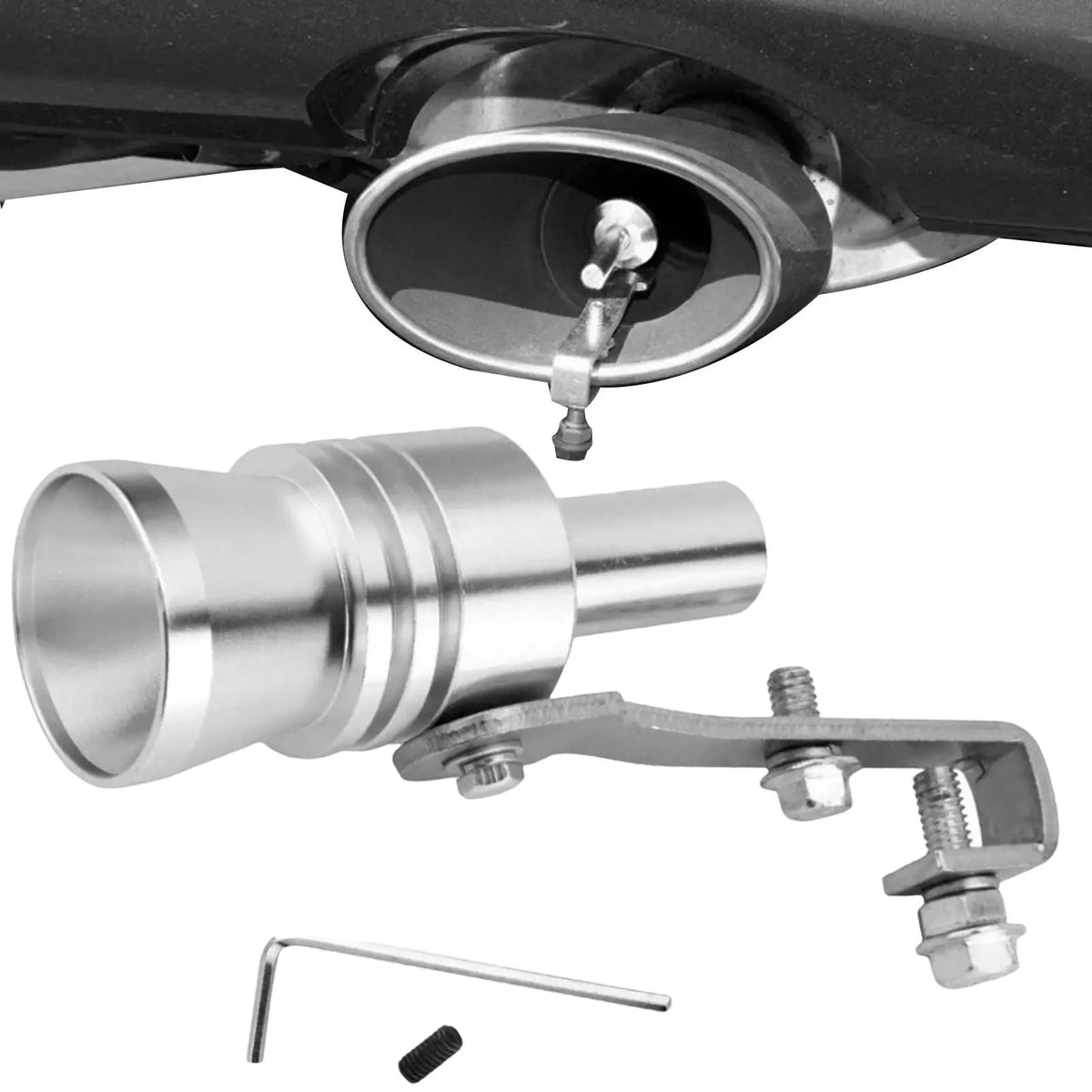 Car Turbo Sound Whistle – Aluminum Exhaust Enhancer S–XL Exhaust Sound Enhancer Axl